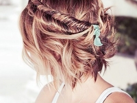 Косы, которые выглядят круто на коротких волосах