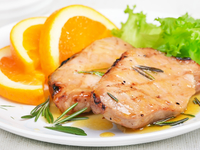 Свинина с апельсиновым соусом