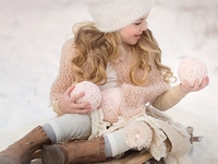 Фото дня: Девочка Снегурка