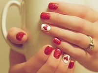 День святого Валентина: Идеи для маникюра