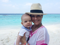 Принцесса Швеции Мадлен опубликовала снимки с отдыха