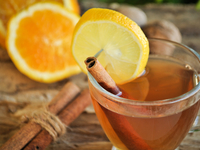 Глинтвейн из белого вина с имбирем