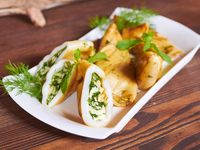 Фаршированные кальмары: Три вкусные идеи