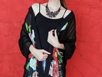 Вещь дня: кимоно с цветами