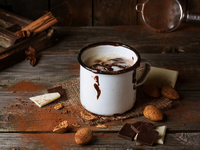 Рецепты на День Валентина: Горячий белый шоколад