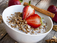 Гречневая каша на молоке в мультиварке