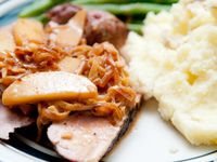 Китайский Новый год 2016: Свинина с яблоками