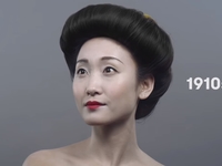 Как менялось понятие красоты японок на протяжении 100 лет