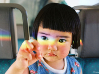 Маленькая японка прославилась на весь мир благодаря фотопроекту