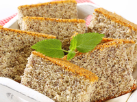 Маковый пирог на сметане