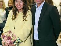 Жена Валида Арфуша родила третьего ребенка