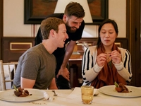 Марк Цукерберг отметил день рождения жены в компании с мужем Шакиры