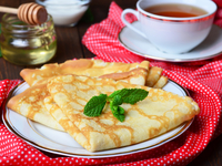 Блины без молока и яиц