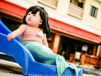 Пухлощекая русалка: полугодовалая малышка стала героиней соцсетей