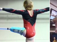 Вера сильнее боли: 16-летняя гимнастка без ноги вдохновляет людей