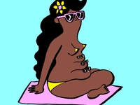 Суровые будни девочек в смешных иллюстрациях от Сесиль Дормеу