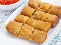 Спринг-роллы с фруктами