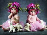 Дети с синдромом Дауна приняли участие в благотворительной фотосессии