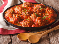 Мясные тефтели с сырной начинкой