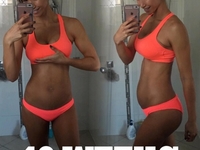 Фитнес-модель показала живот спустя пять дней после родов