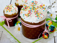 Украинские пасхальные куличи