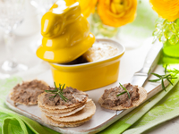 Пасхальный паштет из куриной печени