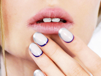 Интересные идеи для французского маникюра