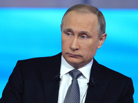 Прямая линия с Путиным 2016: С экс-супругой отношения даже лучше, чем раньше