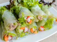 Спринг-роллы с овощами