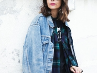 Street style: стильные образы с джинсовой курткой
