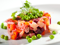 Вкусные постные салаты: ТОП-5 рецептов