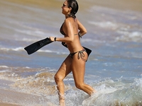 Джессика Альба отпраздновала день рождения на пляже