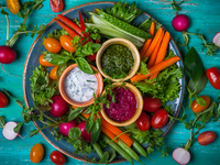 Как приготовить соусы дип для овощей