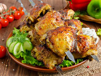 Шашлык из куриных бедрышек