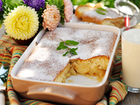 Бисквитно-яблочный пудинг от Джейми Оливера