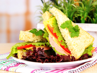 Вкусные сэндвичи для пикника