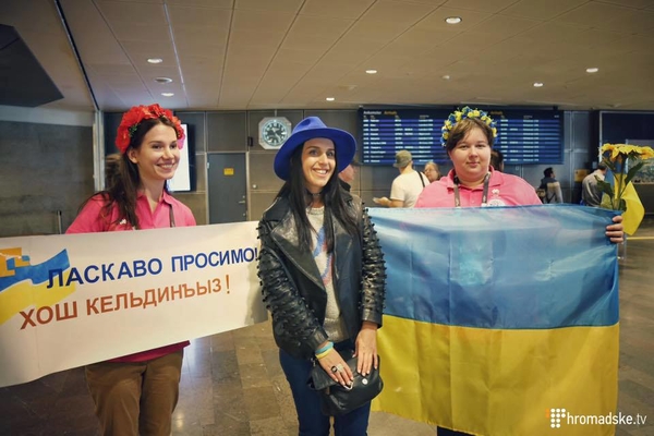 Евровидение 2016: Джамала прибыла в Стокгольм