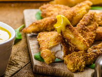 Хрустящие куриные крылышки