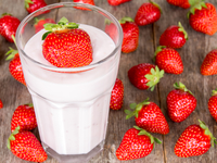 Супер-клубничный милкшейк