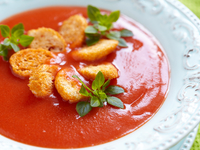 Томатный суп Панцанелла