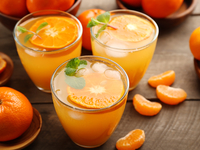 Апельсиновый коктейль: три вкусные идеи