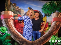 Егорова и Зеленский посетили премьеру мультфильма Angry Birds в кино