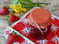 Клубничный джем с бальзамическим уксусом