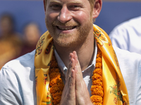 Принц Гарри забавно испортил фото известной модели