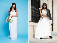 Как преобразить свадебное платье в повседневный наряд