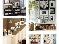 Фоторамки в интерьере: как красиво оформить стену