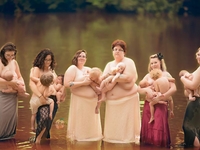 Грудное вскармливание: откровенный проект с откровенными историями