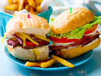 Домашние бургеры с говядиной