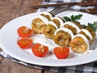 Голубцы с мясом в сметане