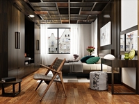 Стены из дерева: природная отделка в интерьере спальни